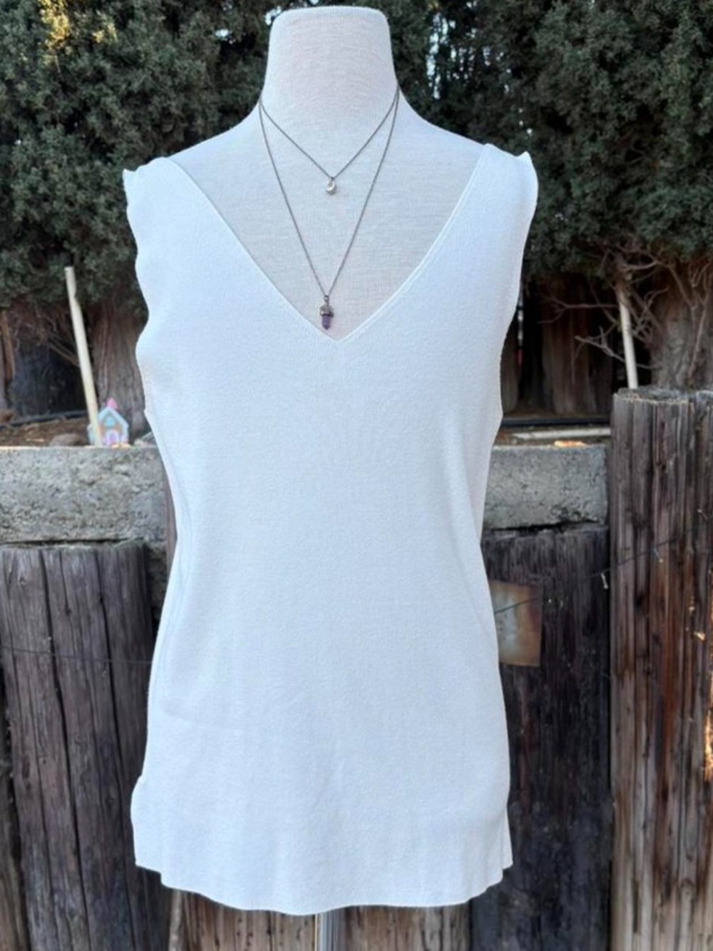 M.M. La Fleur V-Neck tank top